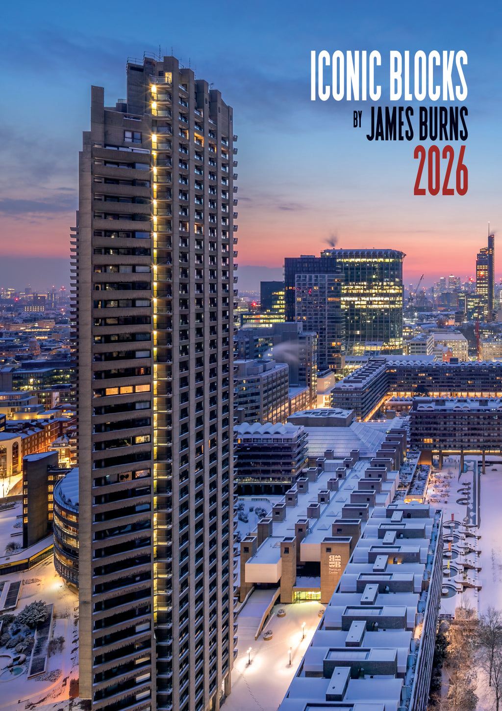 Single Calendar - Iconic Blocks 2026