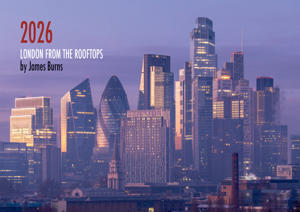 Single Calendar - London from the Rooftops 2026